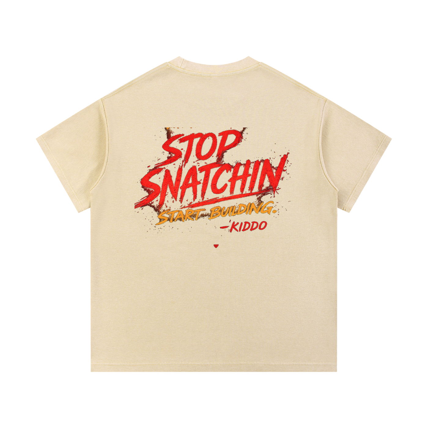 Stop Snatchin' Waffle Knit T-Shirt
