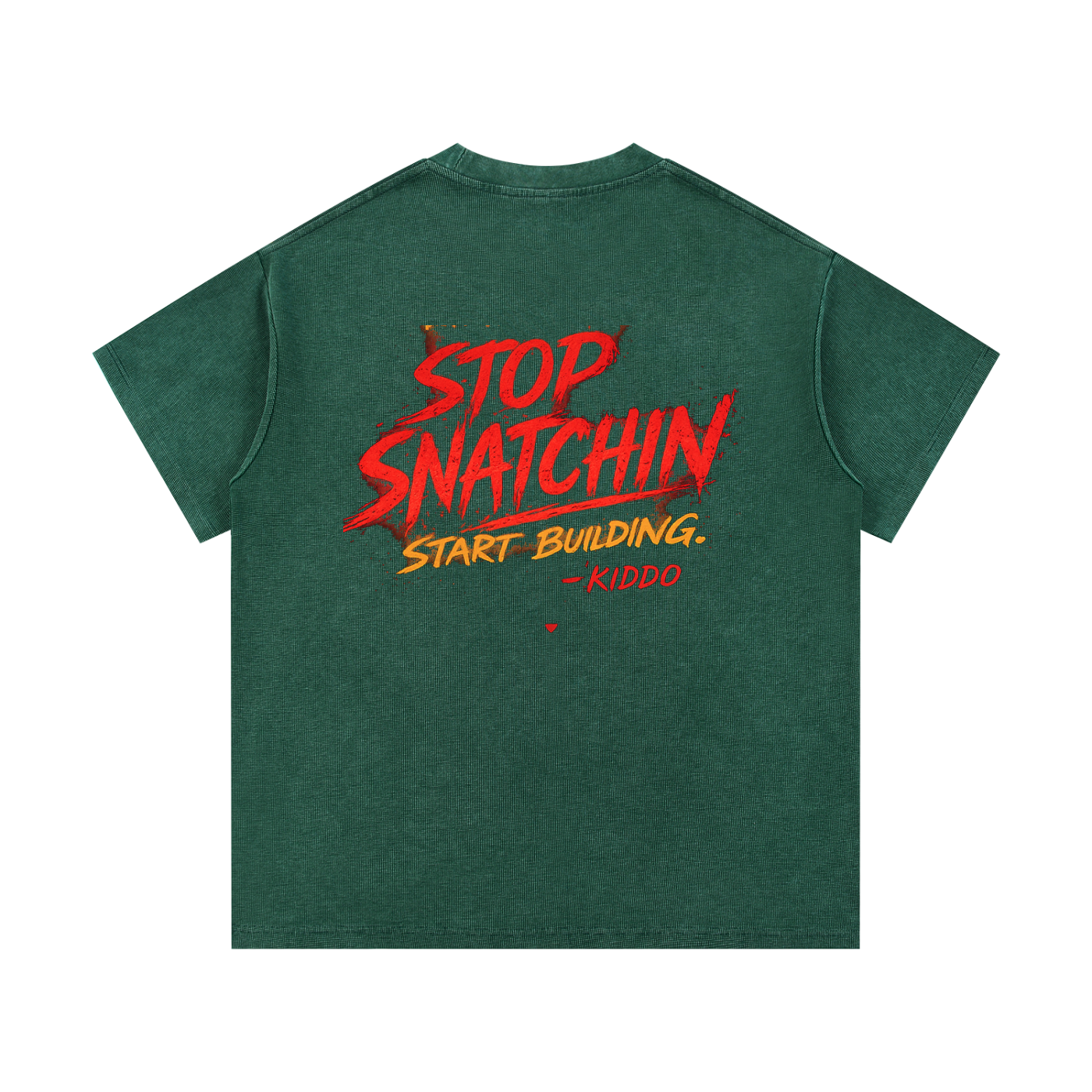 Stop Snatchin' Waffle Knit T-Shirt