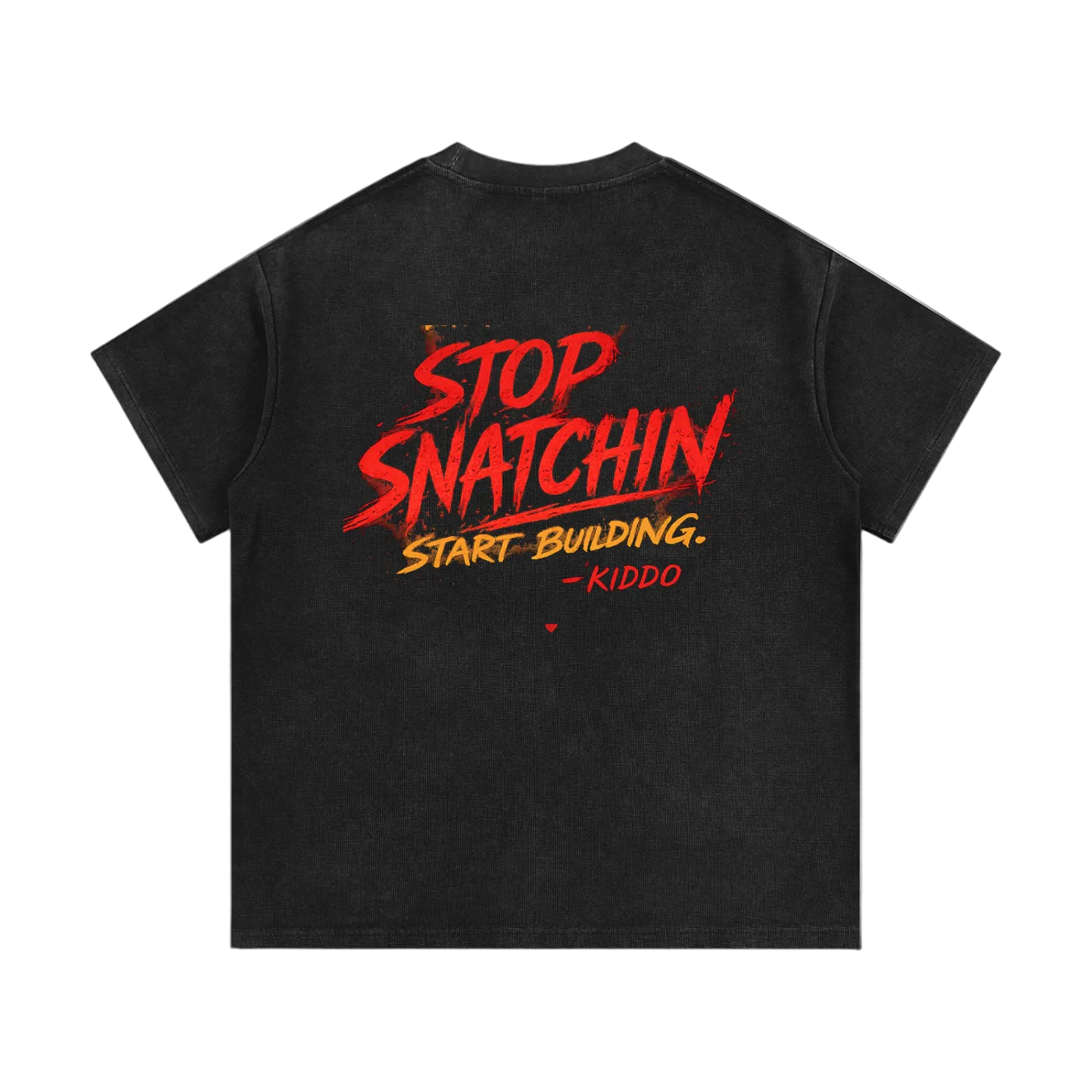 Stop Snatchin' Waffle Knit T-Shirt